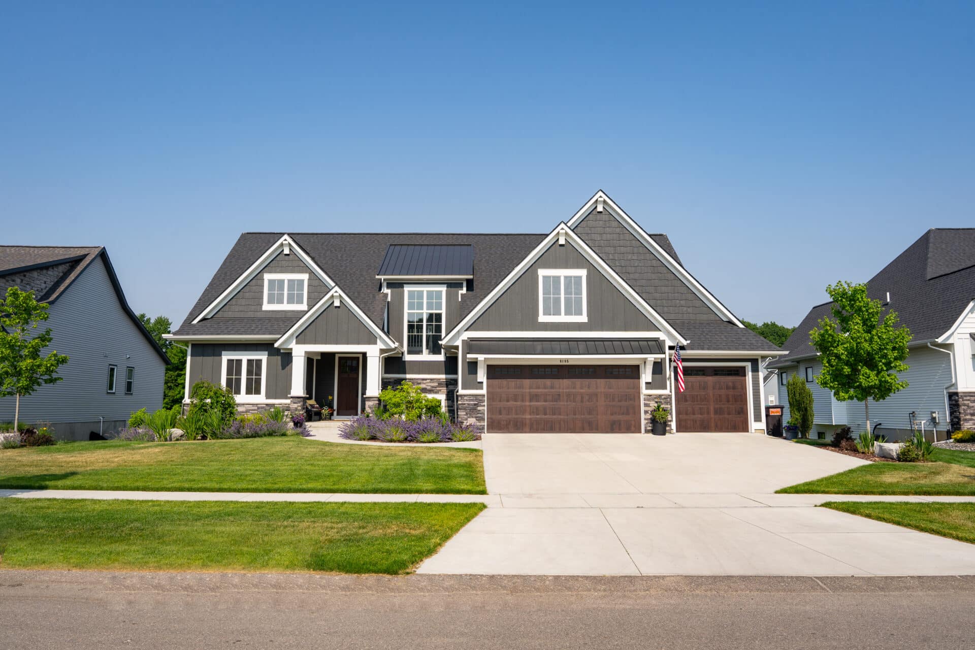 custom home exterior 
